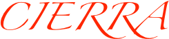 CIERRA